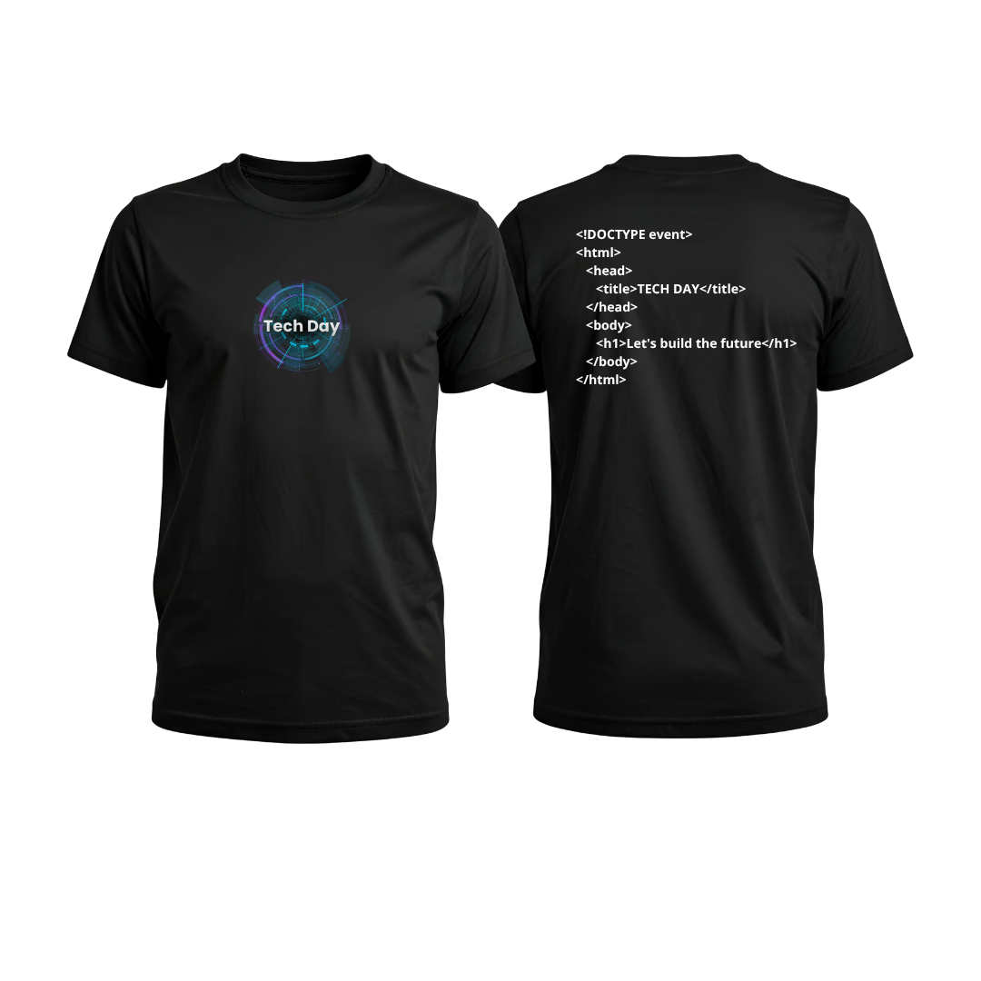 Tech Day — Camiseta oficial do evento